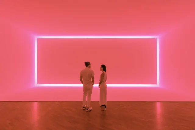 Neon Pink Studio Scene