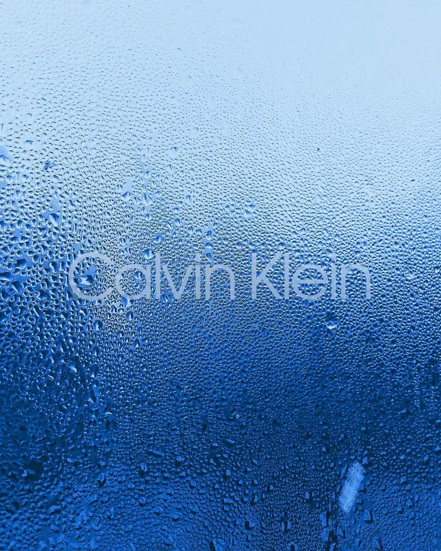 Calvin Klein Water Droplet Visual