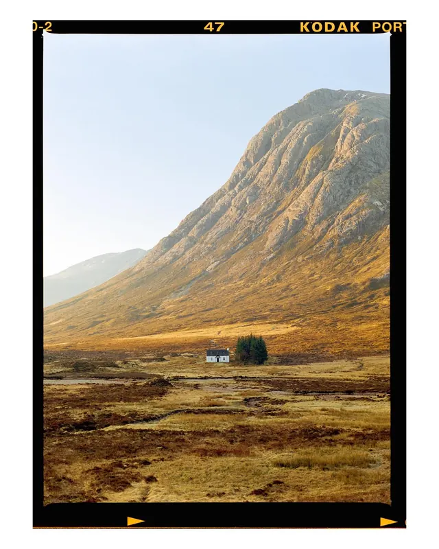 Mountain Landscape Film Photography