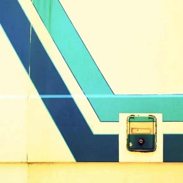 Geometric Architectural Pattern, minimal, geometric, muted