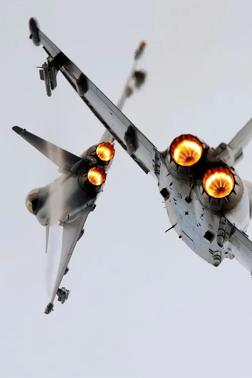 Military Aircraft in Flight