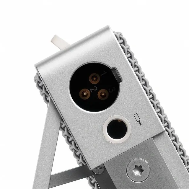 Industrial Hardware Close-up