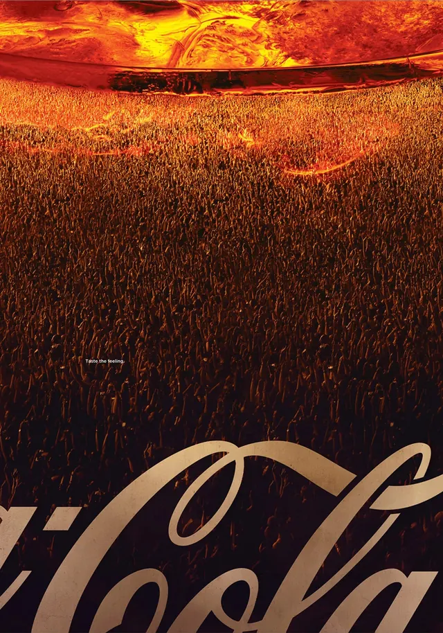 Coca-Cola Sunset Landscape