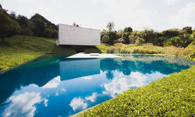 Modernist Architecture and Pool
