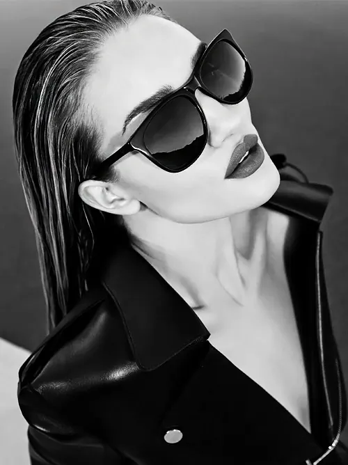 High-Fashion Portrait with Sunglasses