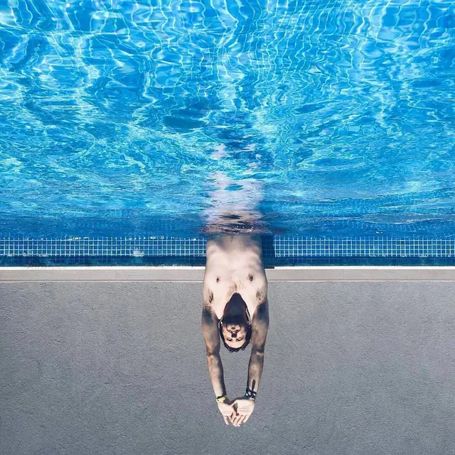 Swimmer in Pool