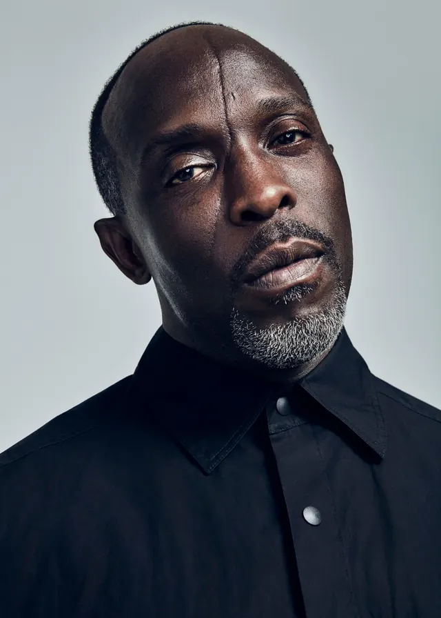 Portrait of a Man in Black Shirt