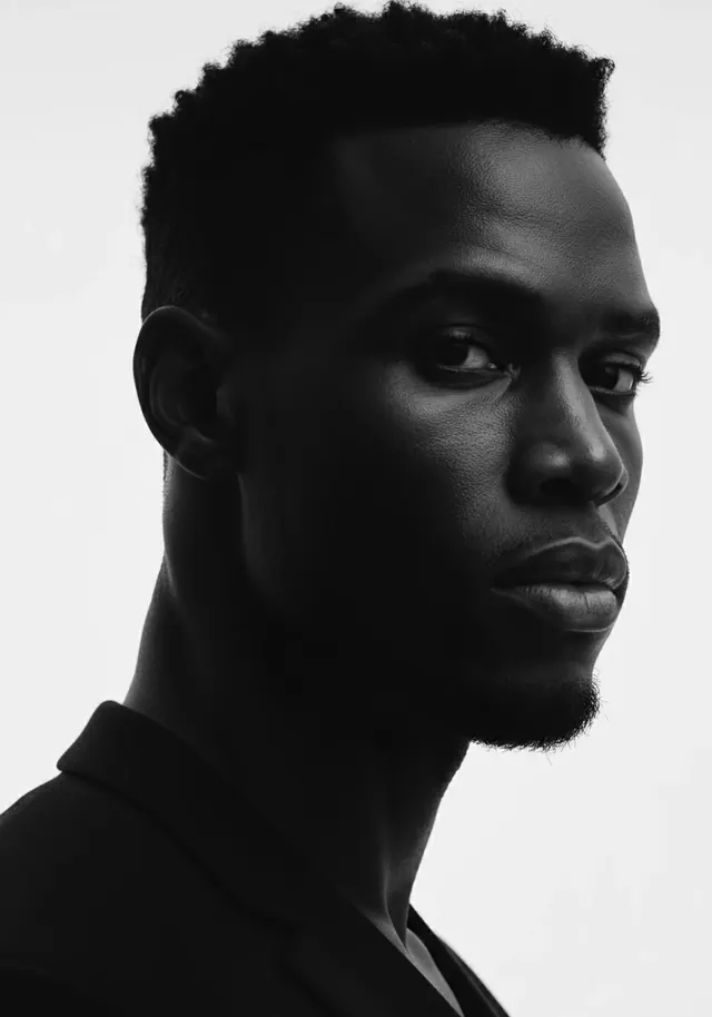 Black and White Portrait