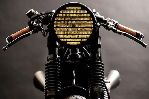 Motorcycle Headlight Detail