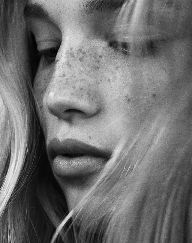 Monochrome Portrait Close-up