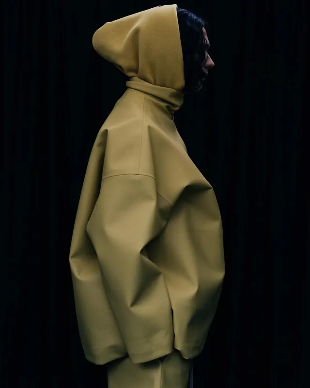 Hooded Garment Portrait