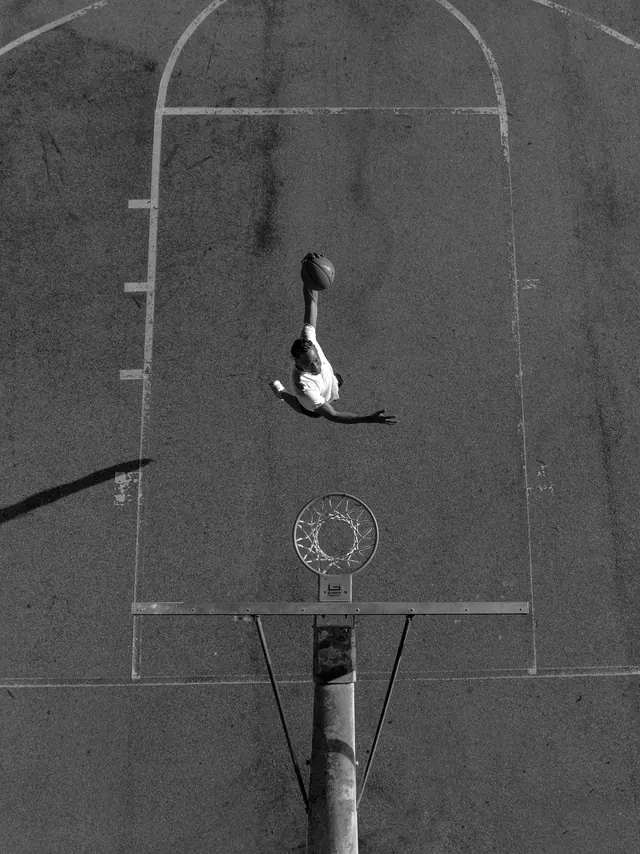 Basketball Court Perspective
