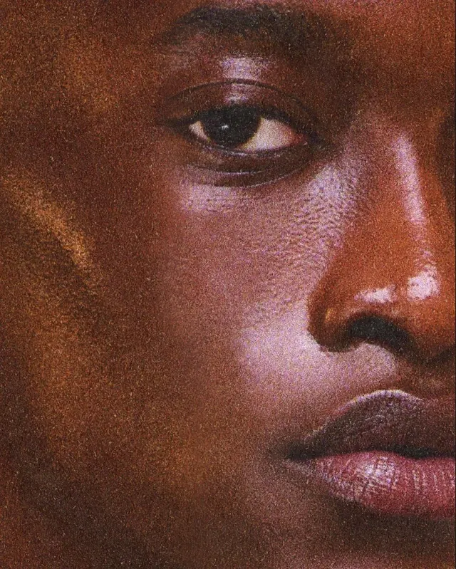 Close-up Portrait Study