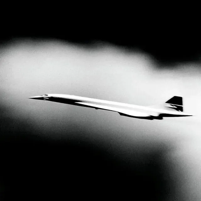 Monochrome Aircraft Silhouette