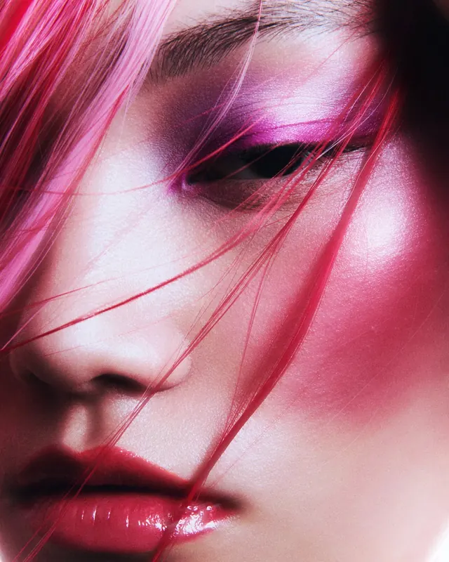 Pink Aesthetic Portrait
