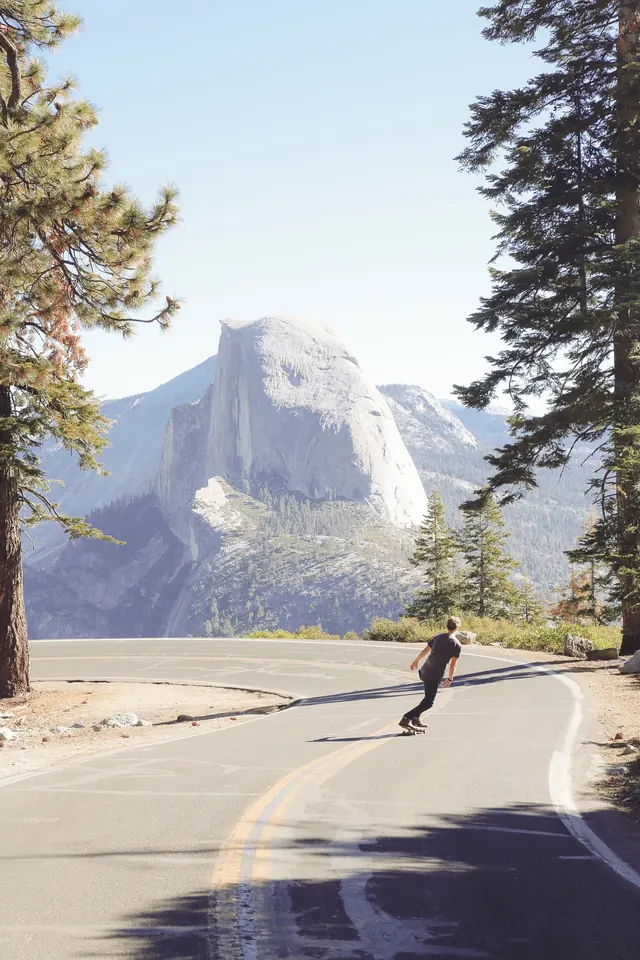 Mountain Road Landscape
