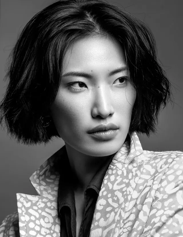 Monochrome Portrait of a Woman