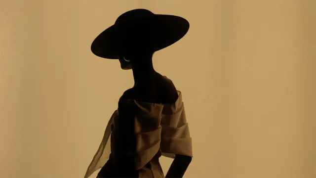 Silhouette Portrait in Warm Tones
