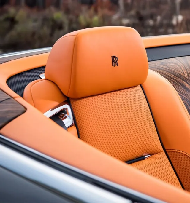 Luxury Car Interior Detail
