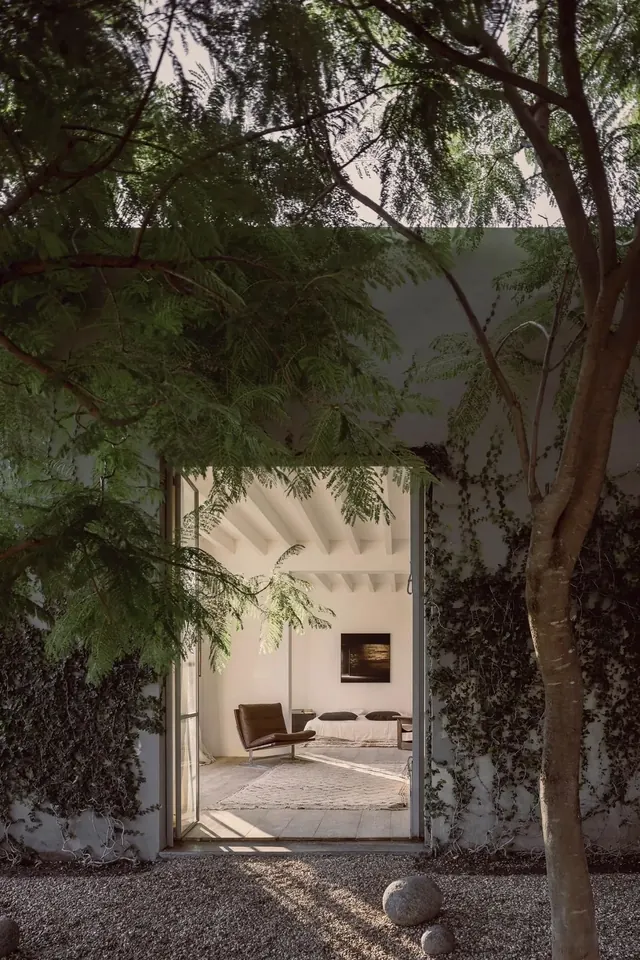 Architectural Courtyard Interior