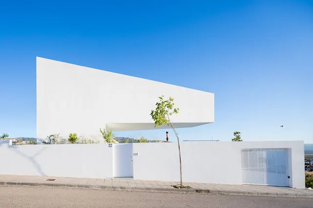 Minimalist White Architecture