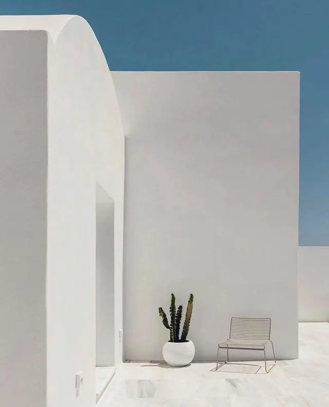 Minimalist Architectural Interior, minimal, light-mode, light