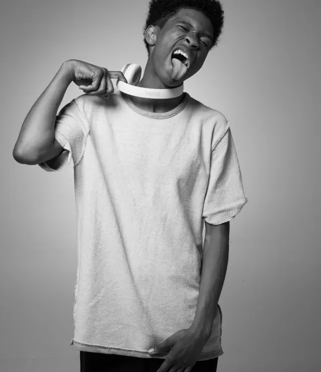 Expressive Portrait in T-shirt