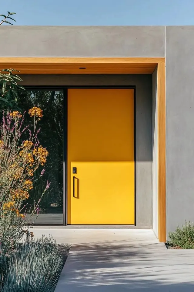 Modern Architectural Entrance
