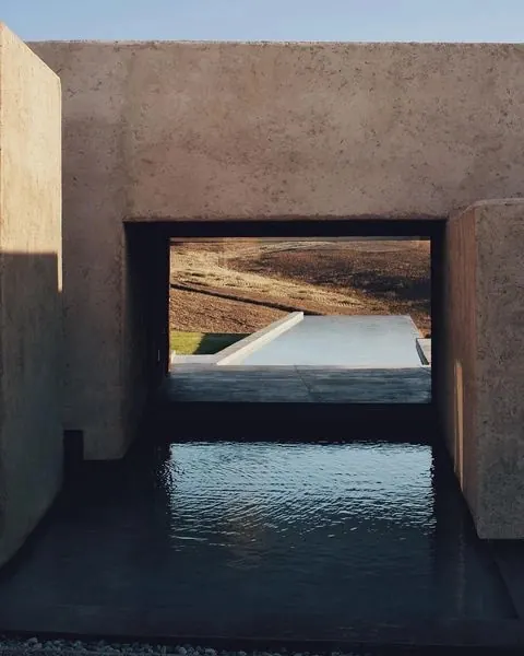 Architectural Pool View