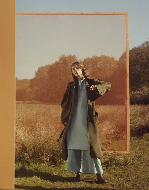 Portrait in a Field