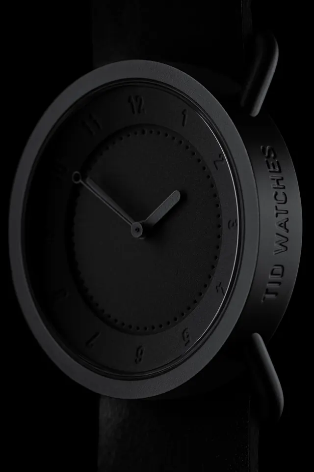 Monochrome Watch Close-up