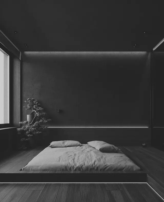 Minimalist Bedroom Interior