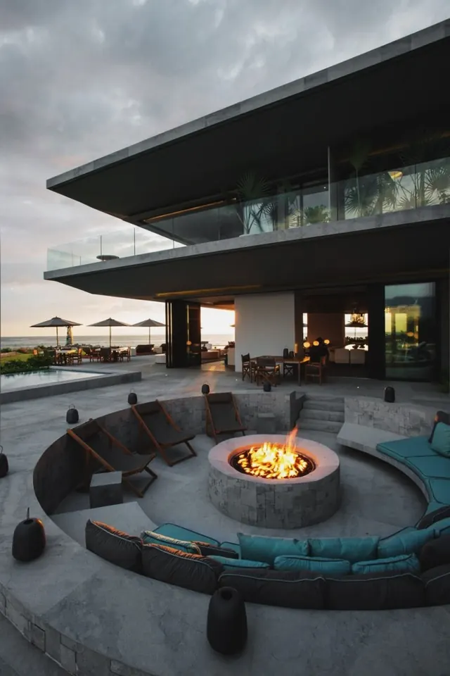 Modern Architectural Lounge