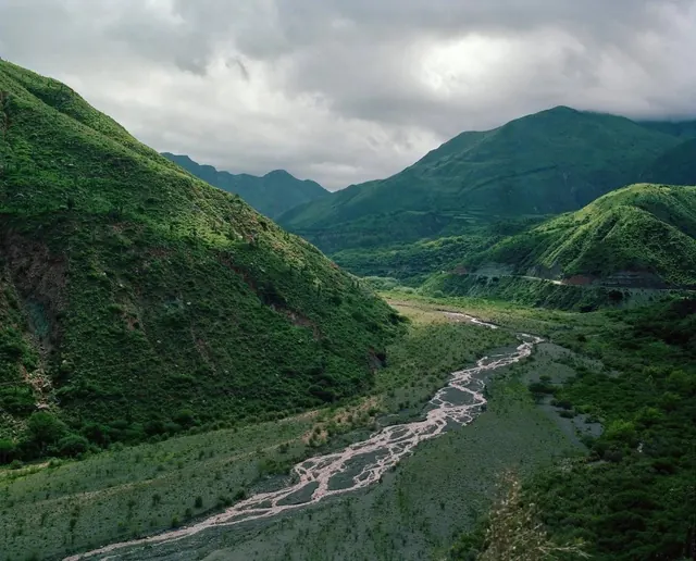 Mountain Valley Landscape