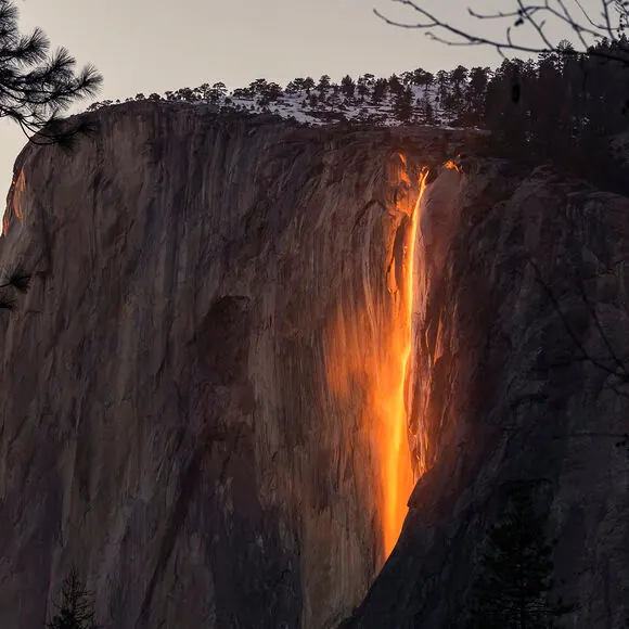 Firefall at Yosemite