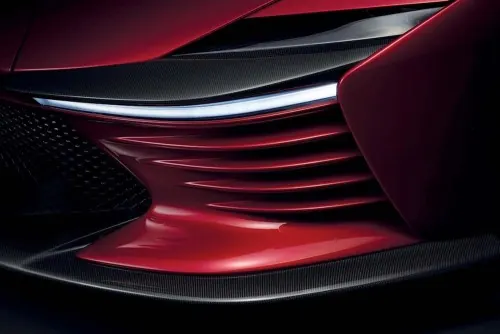 Red Automotive Detail