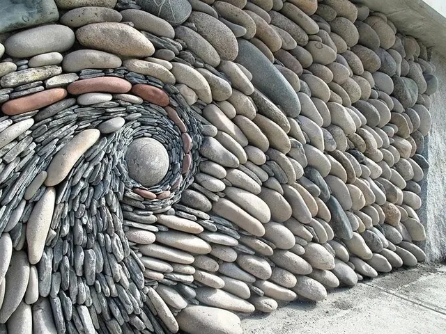 Spiral Stone Wall