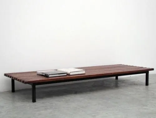 Minimalist Wooden Bench