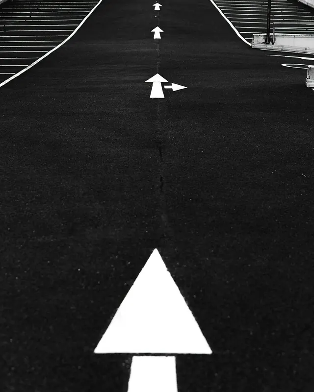 Road Directional Markings