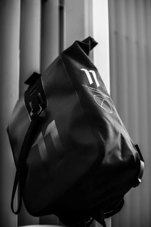 Black Leather Messenger Bag