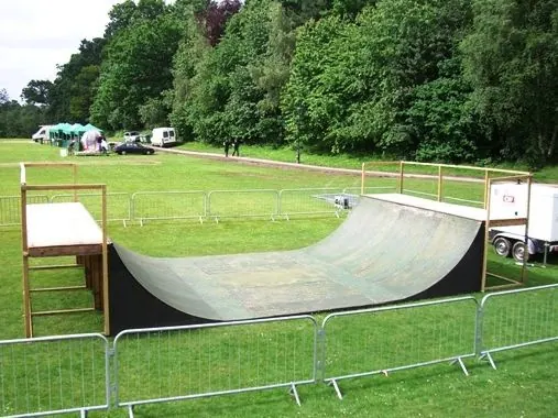Outdoor Skatepark Scene