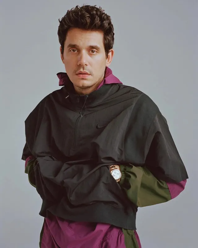 Man in Oversized Hooded Garment