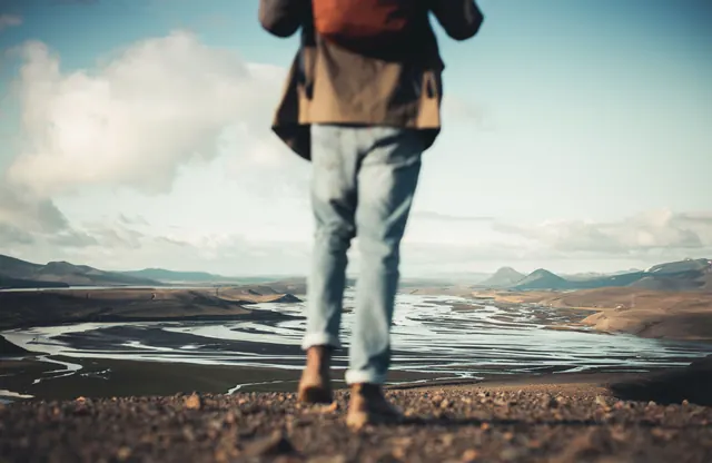 Person in Landscape