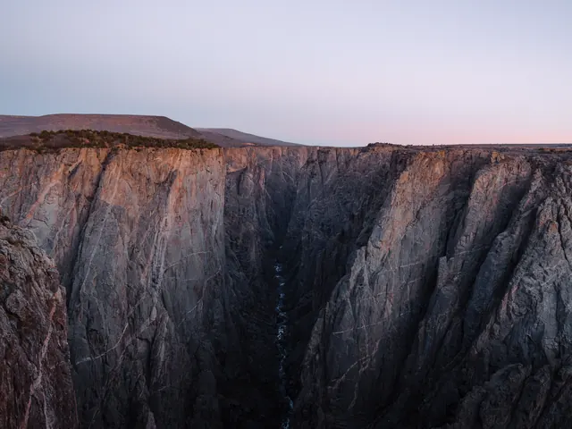 Cliffside Landscape at Dusk