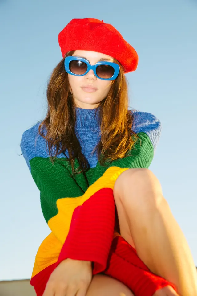 Colorful Fashion Portrait