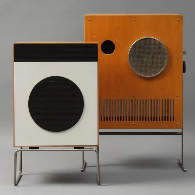 Retro Audio Equipment Mockup
