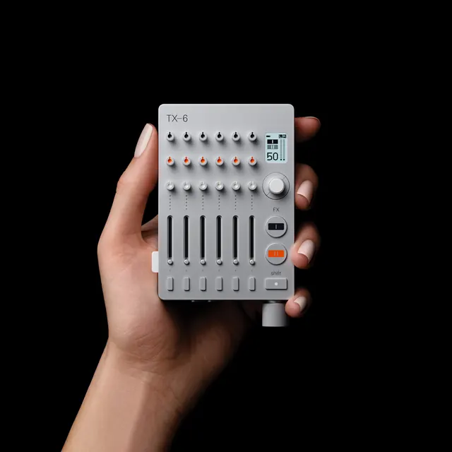 Handheld Audio Mixer Device