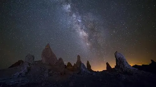 Starry Night Landscape