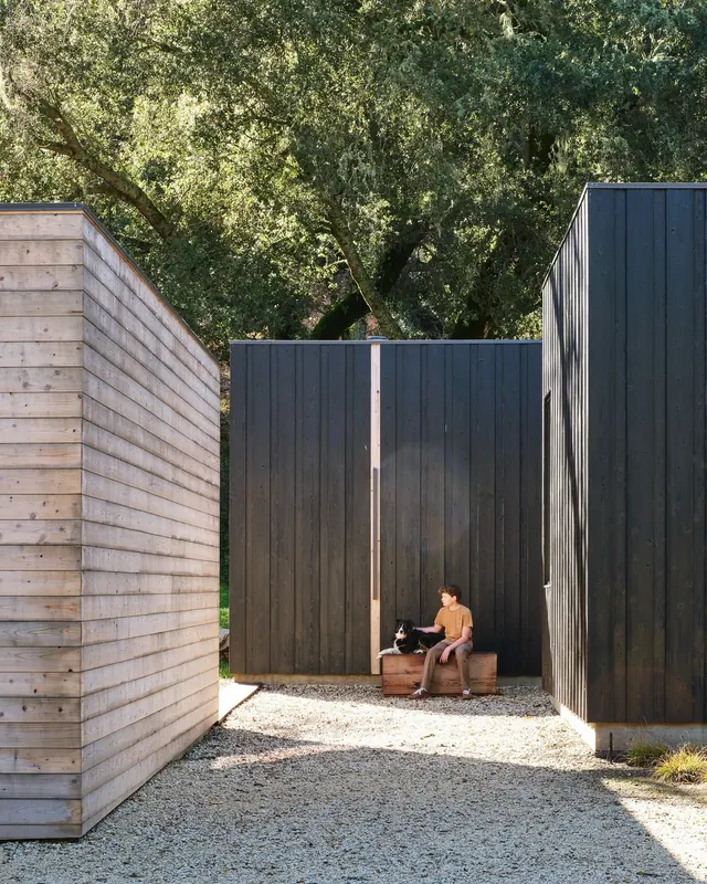 Modern Architectural Structure with Seating