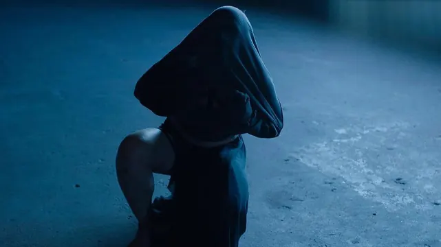 Cinematic Figure in Shadow